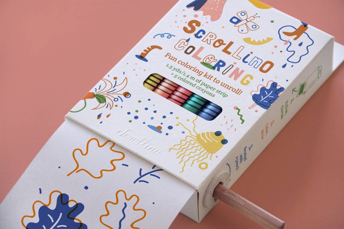 Scrollino - Wholesale Kleurboek - Kinderen en baby - Kleurboek voor kinderen - Scrollino Coloring2