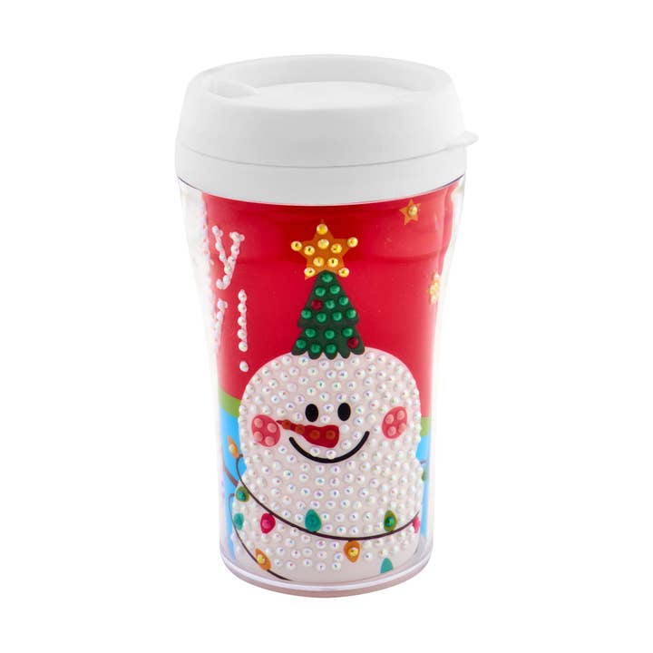 Mini Tumblr - Holly Jolly for wholesale by Diamond Art Club