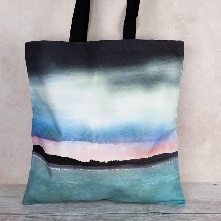 Tote Bag Edinburgh Skyline for wholesale by Cath Waters Scottish Landscapes