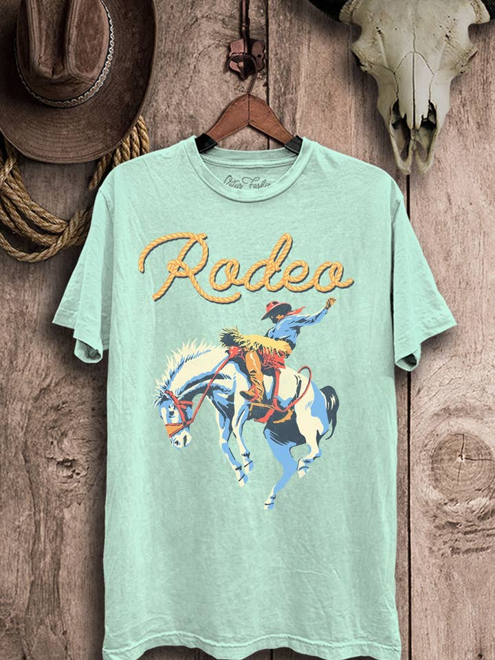 Lotus Fashion Collection - Wholesale Screen Printed T-Shirt - Women's - Rodeo Graphic Top4