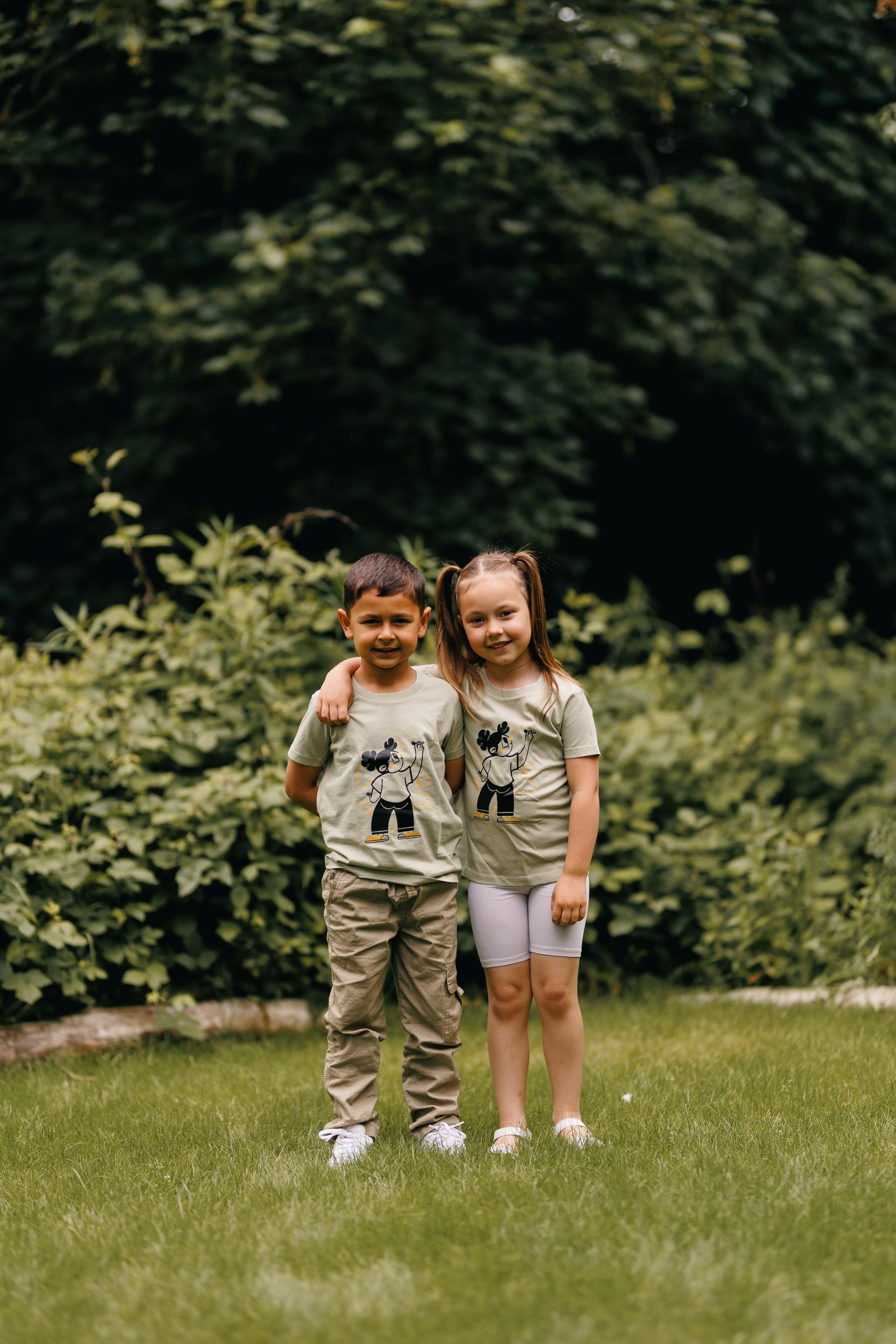 Printed by Us – wholesale Screen-printed t-shirt – Kids – 'Paint The Way' Kids T-Shirt - Bobbi Rae AKA BearCubs2