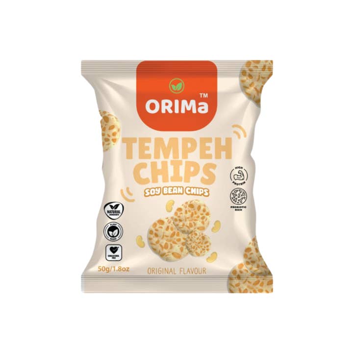 Tempeh Chips Snack, 1.8 oz (50 gm) for wholesale by Enescorp International LLC