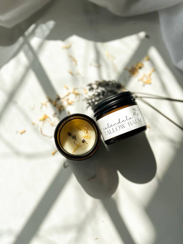 Lavender + Calendula Tallow Balm for wholesale by Storehouse Mercantile
