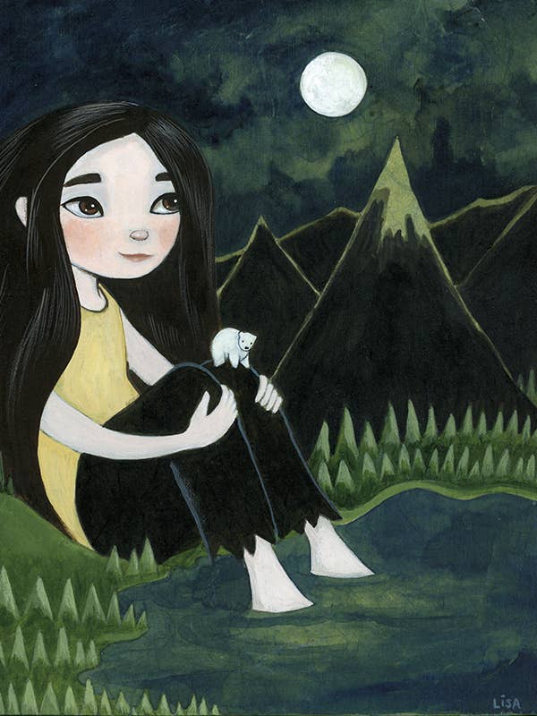 Impressão de arquivo "A Sierra Story" 20 cm x 25 cm por atacado de Lisa Kurt art + illustration