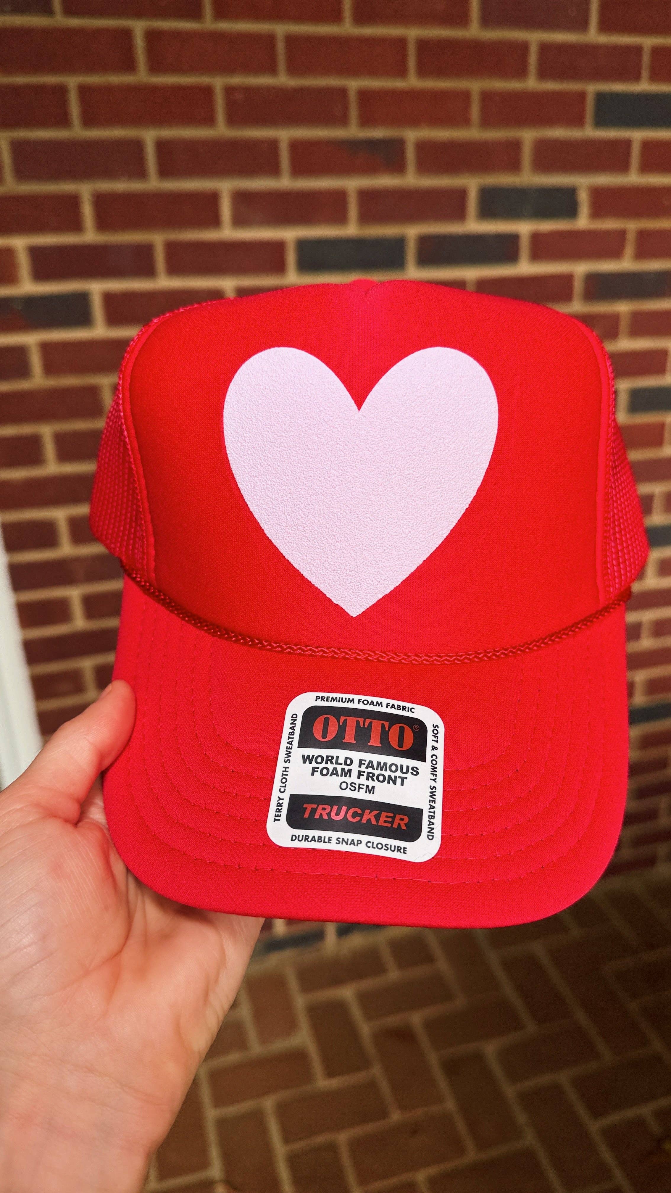 La Fête Goods - Wholesale Trucker Hat - Women's - Happy Heart Trucker Hat5
