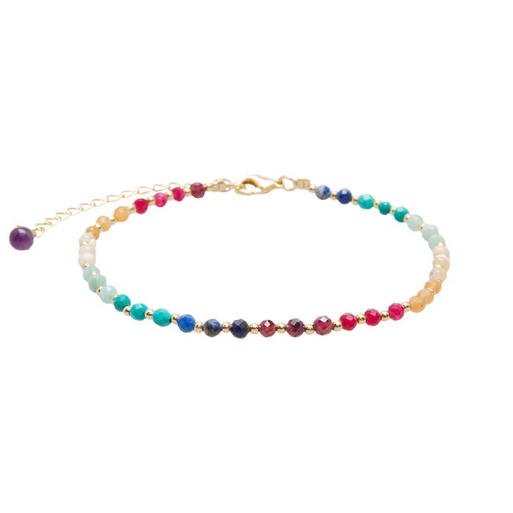 Divine Healer 3mm Healing Anklet for wholesale by Lotus and Luna