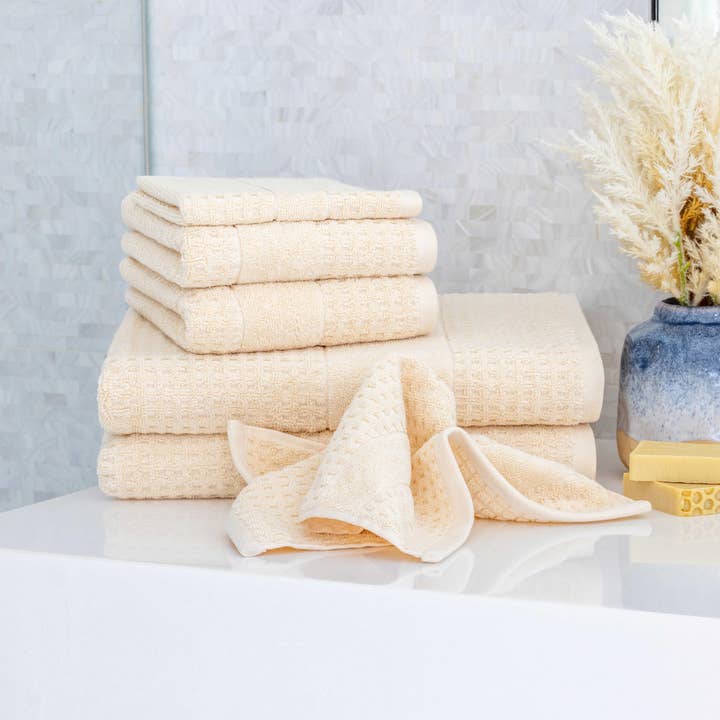 Duman Home - Wholesale Towel Set - Ephesus Waffle Towels3
