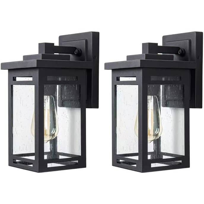 OUVR – wholesale Utomhuslampa – Anti-rost ytterdörr väggfäste belysning för garage 2PACK