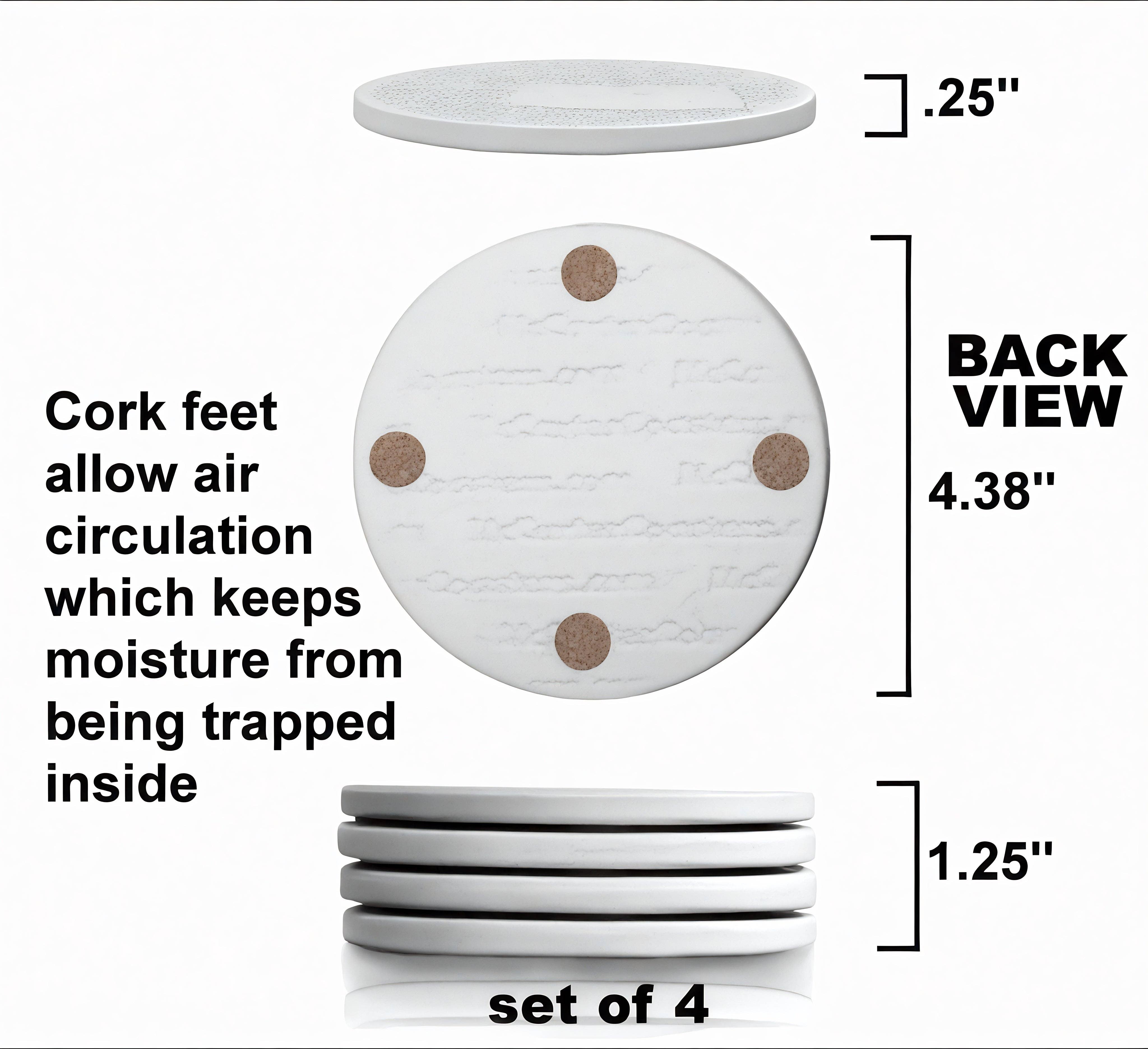 McCarter Coasters - Wholesale Coasters - Heron Drink Coasters2