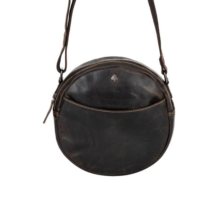 Greenwood Leather - Wholesale Shoulder Bag - Unisex - Leather Shoulder Bag - Sandy