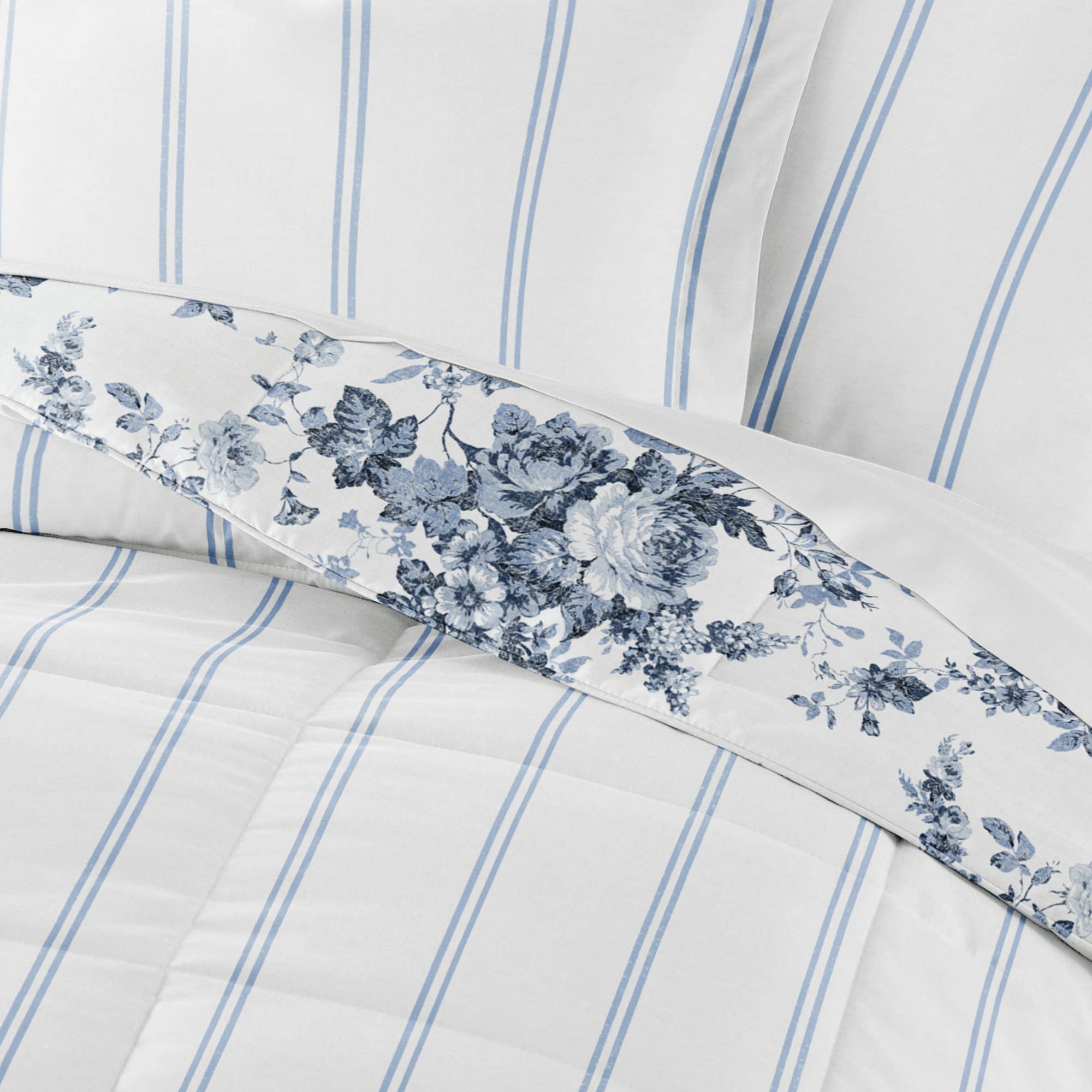 ienjoy Home - Wholesale Bedding Set - Cabbage Rose Down Alternative Patterned Comforter Set1