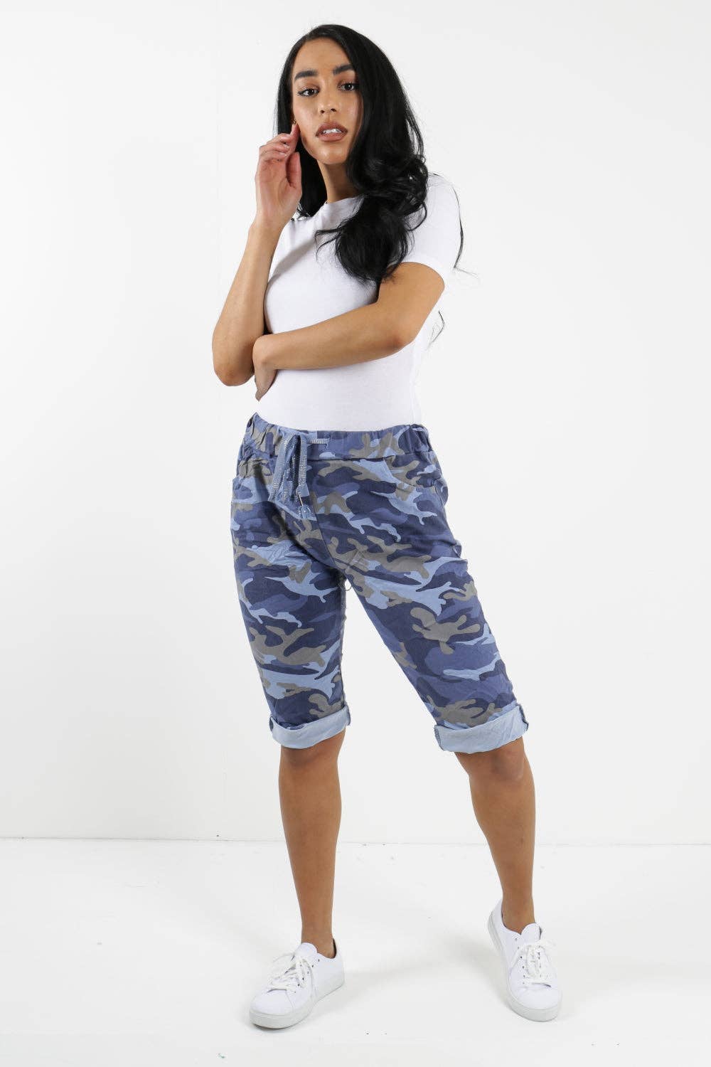 Miss Bold – wholesale Shorts – Women’s – Italian Camouflage Magic Chino Shorts18