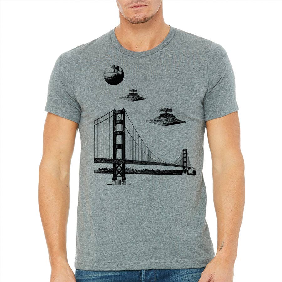 MISSION THREAD CLOTHING - Wholesale Screen Printed T-Shirt - Men's - San Francisco Star Wars1