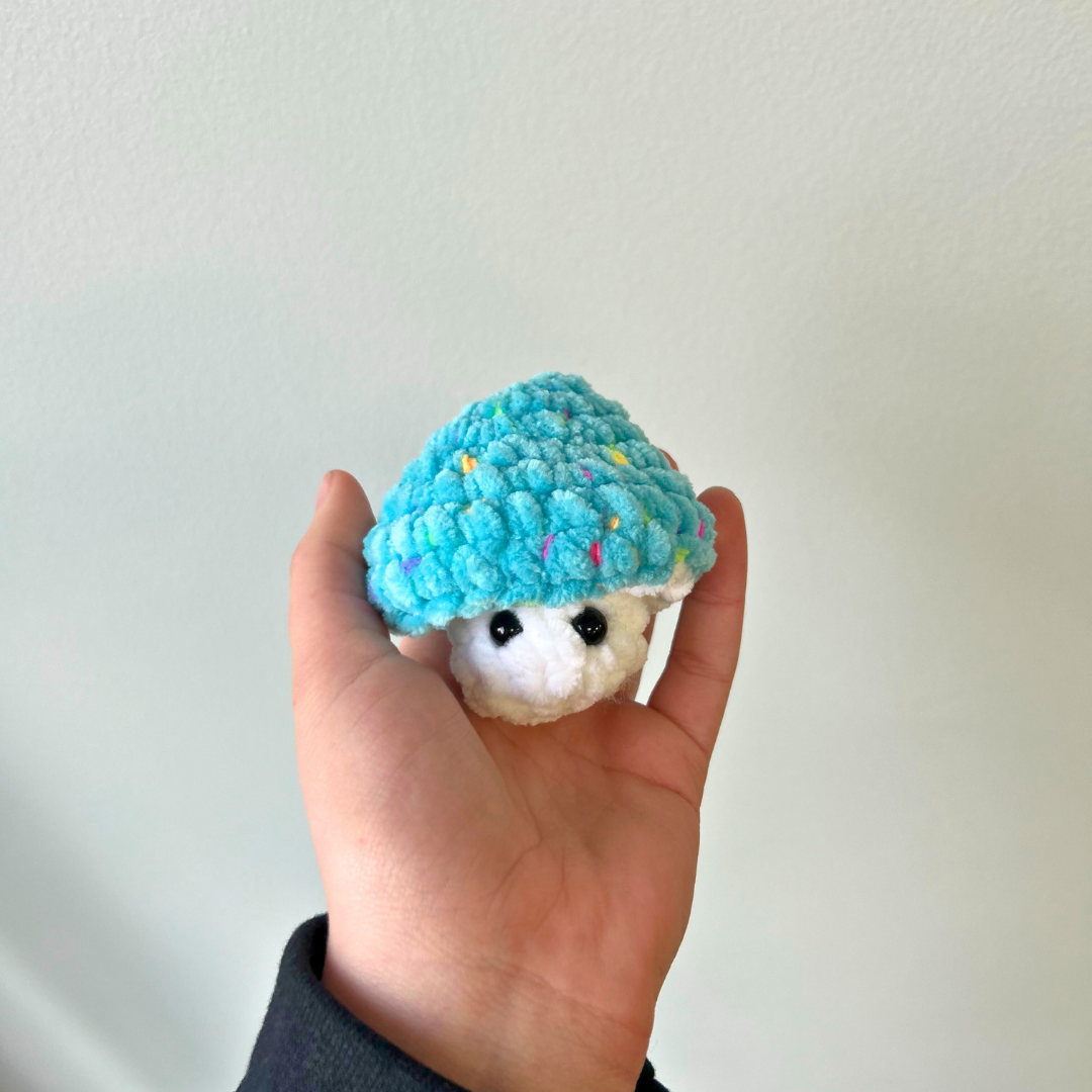 Crochet by Jolene - Wholesale Knuffels - Kinderen en baby - Gehaakte Paddenstoel Pop-It Fidget Speelgoed - Meerdere Kleuren7