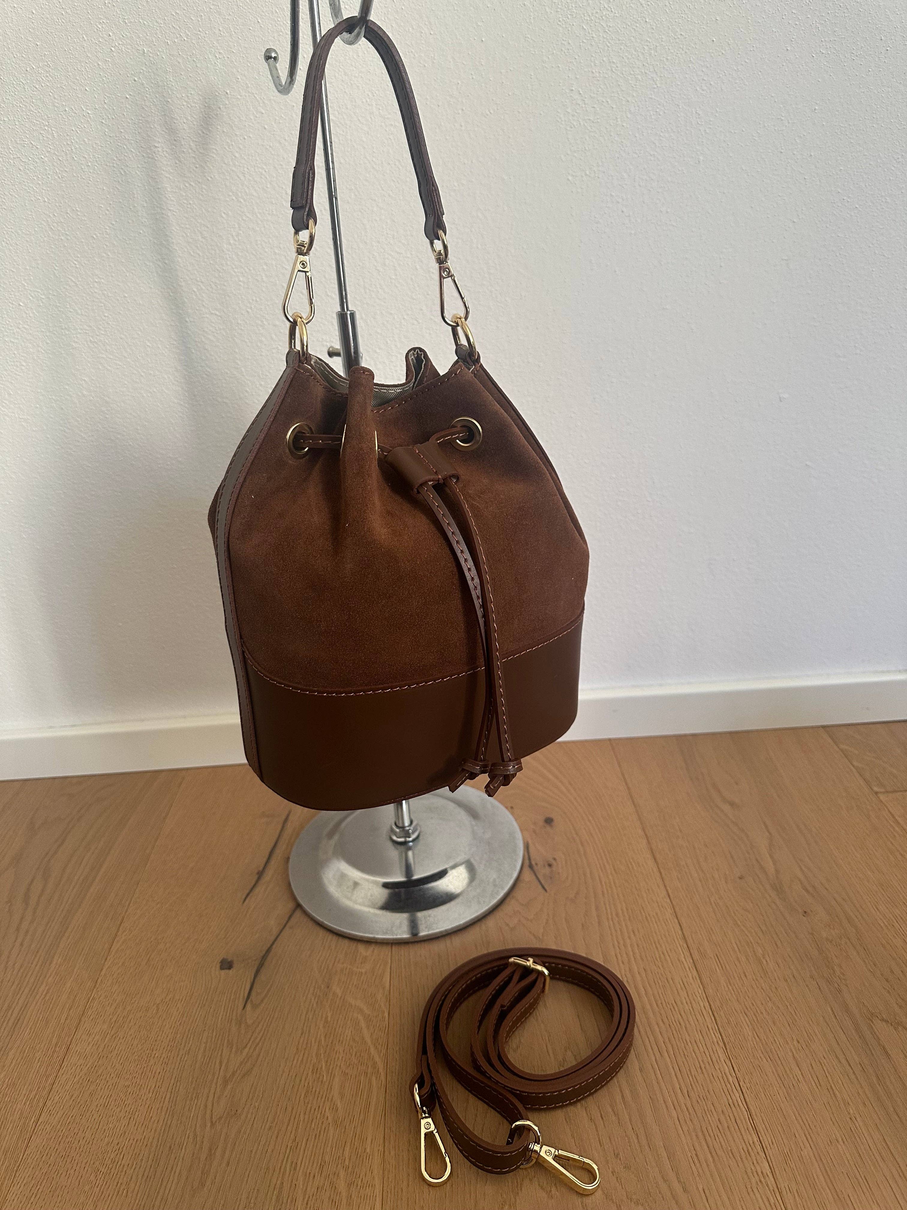 Zhade – Bolsa de ombro – Mulher por atacado – BALDE CLÁSSICO - CAMURÇA16