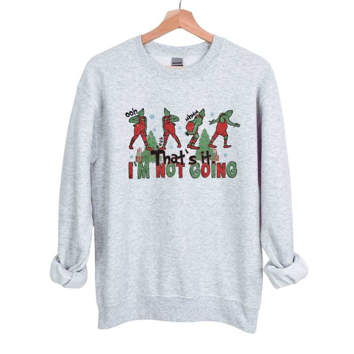 DTF TRANSFER - I'm Not Going 6534 for wholesale by dBoldTees & DTF Transfers