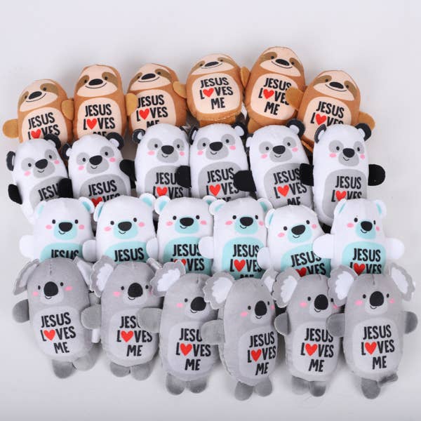 Swanson Christian Products - Vente Peluche – enfant et bébé - Peluches Jésus m'aime 24 unités1