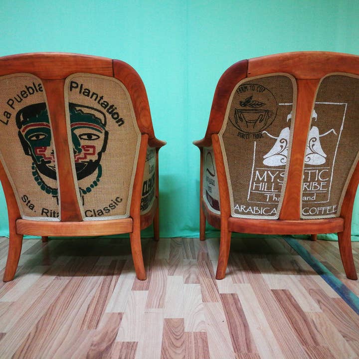 CAFFAHHAUS - Wholesale Area Rug - Vintage decorative armchair from “Coffee Zen Collection”3