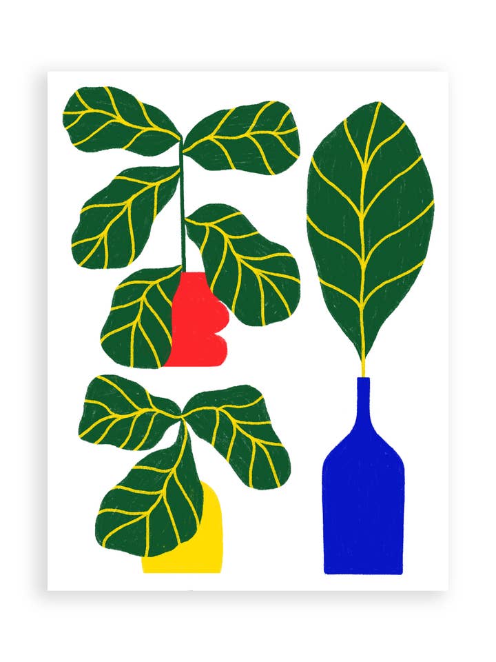 Impressão de Arte Tropical por atacado de Allison Poplett