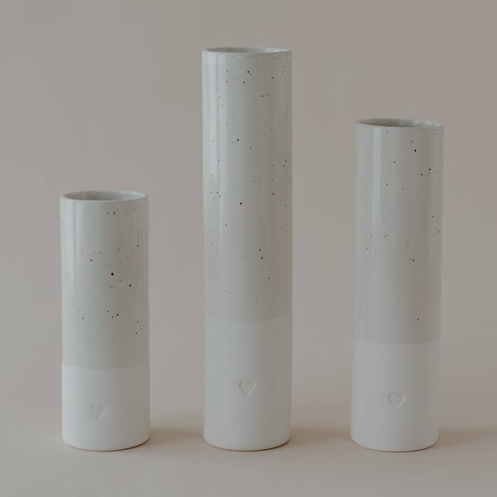 Jarrón pequeño en forma de corazón (VE = 6 piezas) para venta al por mayor de Eulenschnitt