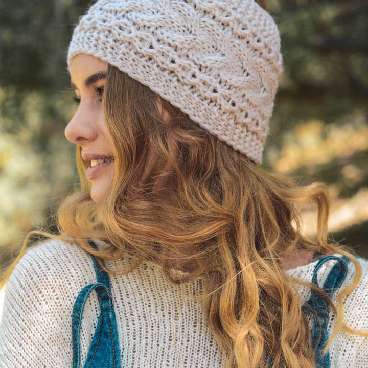 Leto Accessories - Wholesale Fashion Headband - Women's - Warm & Cozy Cable Knit Headband – Winter Fashion3