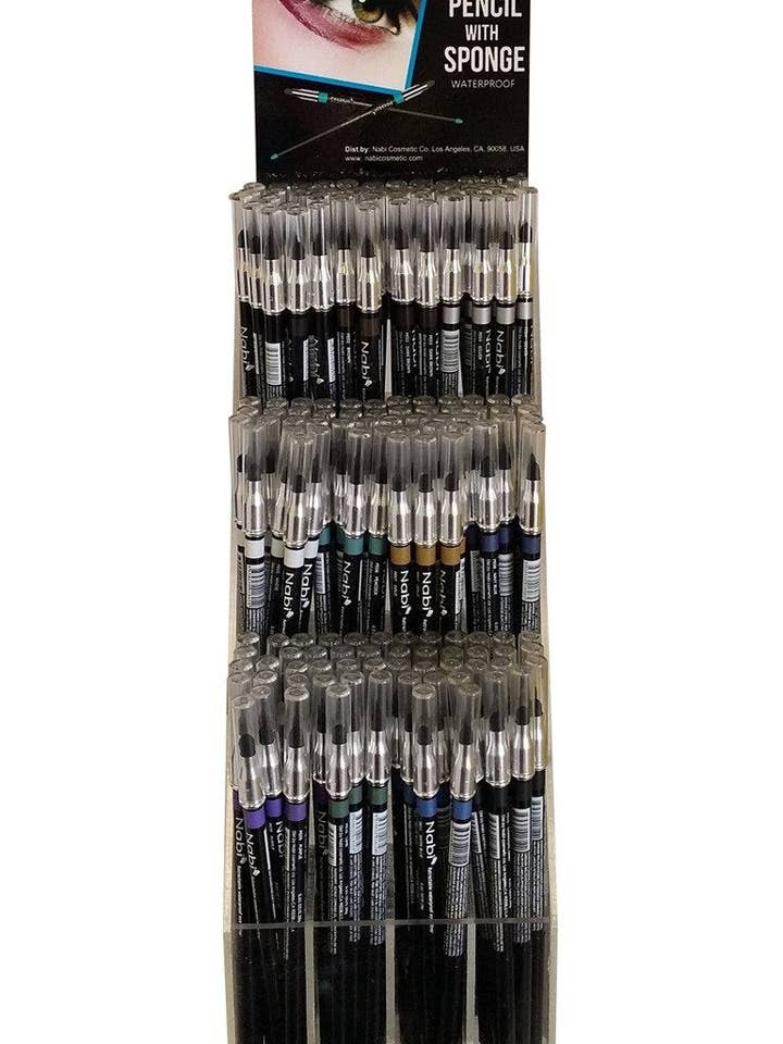 APSD-12 Automatikstift mit Schwamm 144 Stück Display-Set für den Großhandel von Nabi Cosmetic