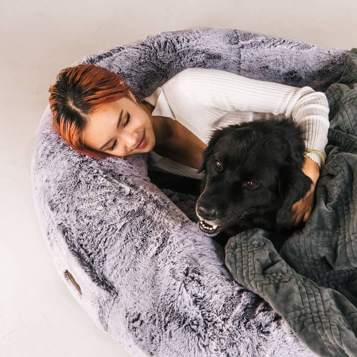 Human Dog Bed for kids, pets, adults to lounge, sleep, rest for wholesale by Plufl