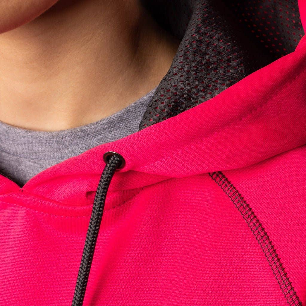 BAD WORKWEAR - Wholesale Hoodie - Women's - BAD WOMENS ESSENTIAL™ HI-VIS FLEECE HOODIE18