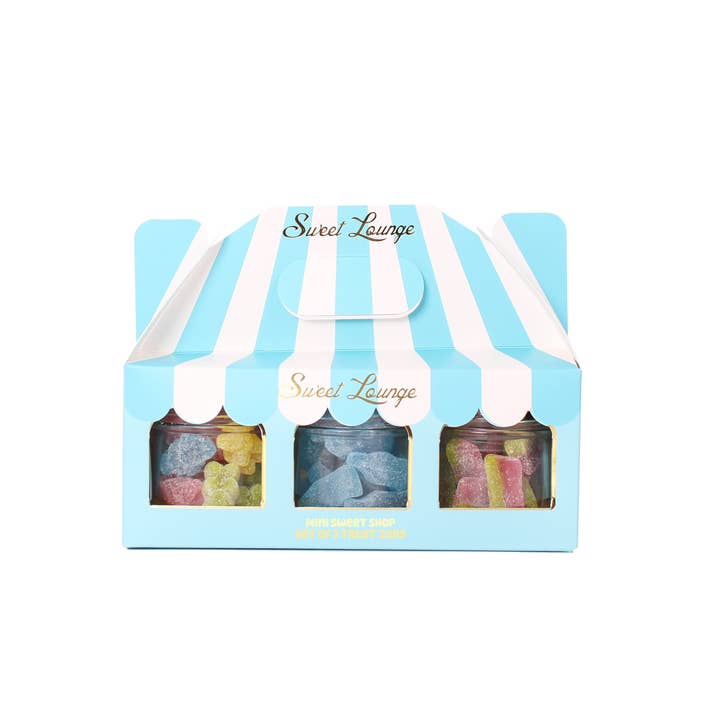 Sweet Lounge – wholesale Gummy – Vegan Mini Sweet Shop Gift Box - Mini Jars