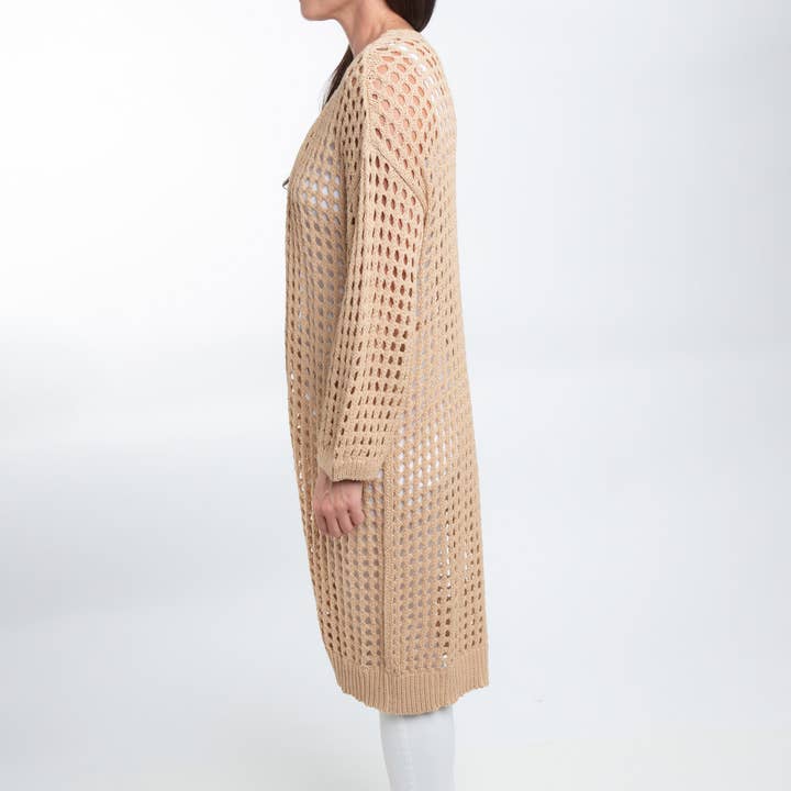 Howard's – Großhandel Strickjacke – Damen – Damenbekleidung in großen Größen Häkel-Cardigan Enya Langarm22