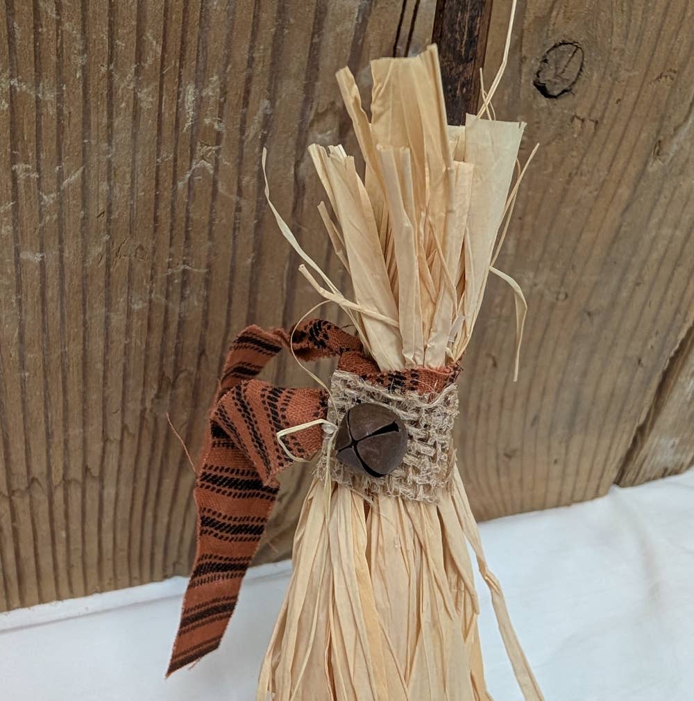 A.T. Imports - Wholesale Decorative Tabletop Object - 12" Broom1