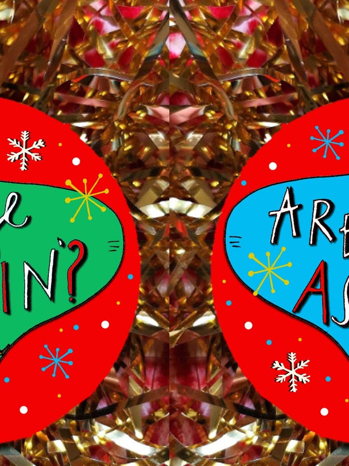 Are ye Dancin' OR Are ye Askin' this Christmas! Christmas De for wholesale by Claire Barclay Draws