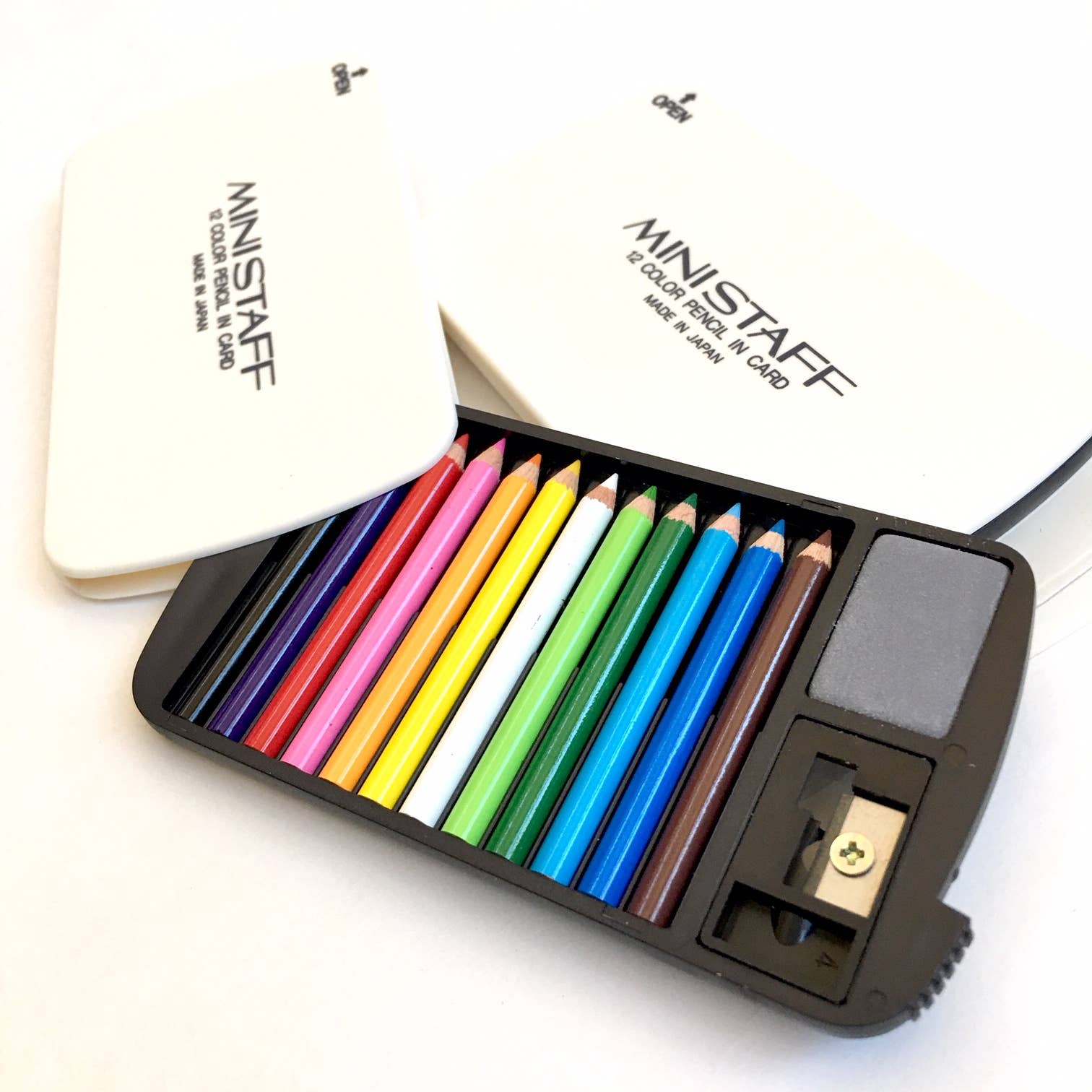 BCmini - Wholesale Pencil - 22133 12 Mini Pencils in White Card Case-16