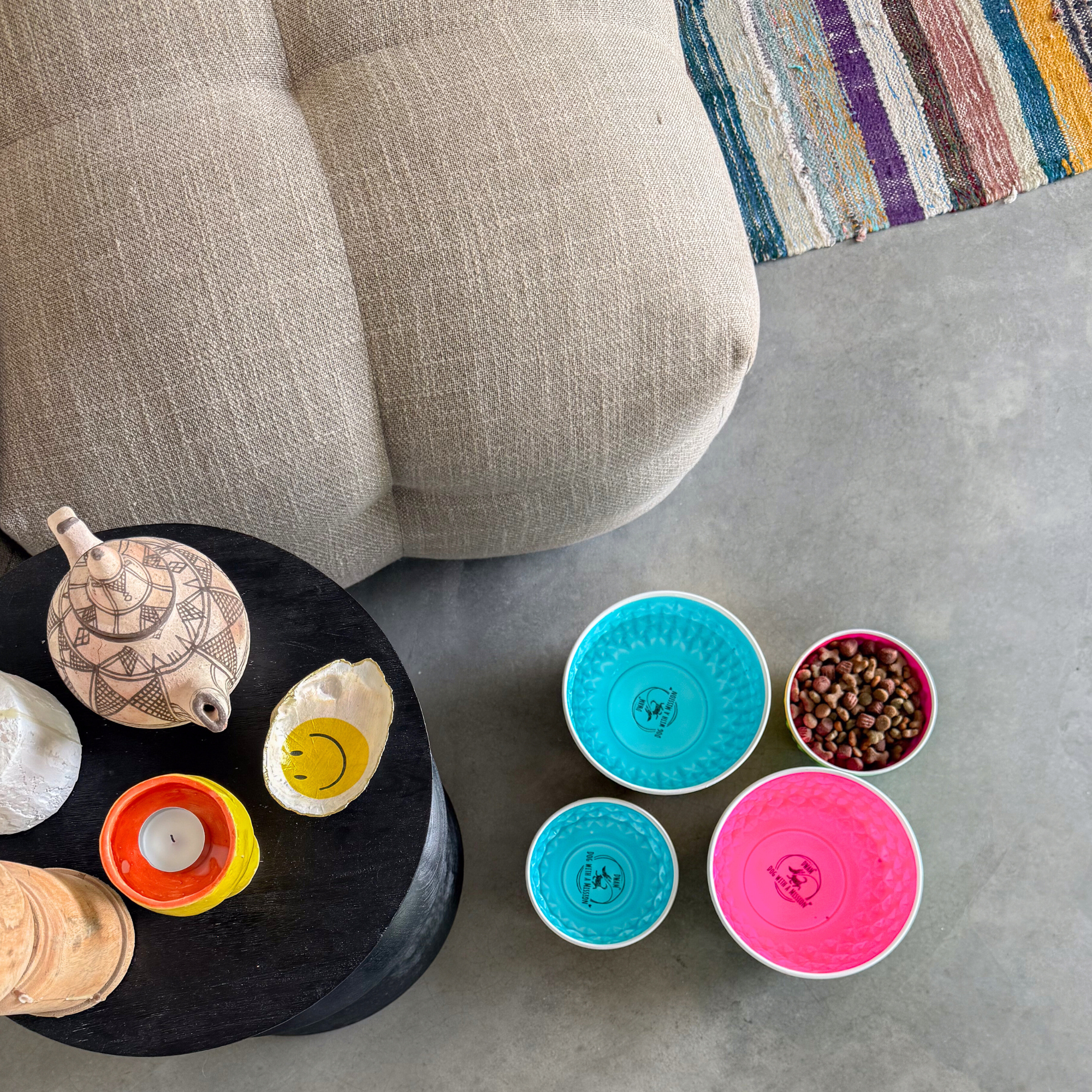 Green Watermelon Food & Water Bowl S (16 cm x 7 cm) for wholesale on Faire9