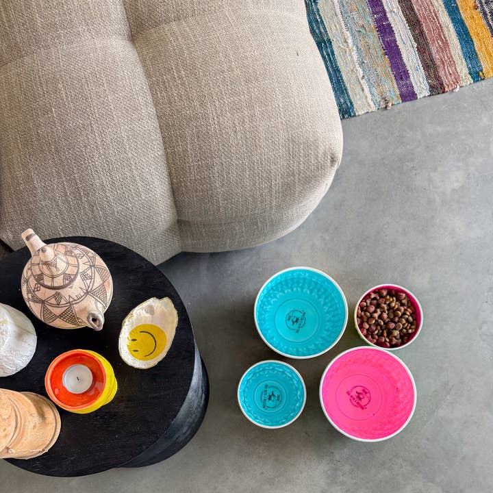 Green Watermelon Food & Water Bowl S (16 cm x 7 cm) for wholesale on Faire9