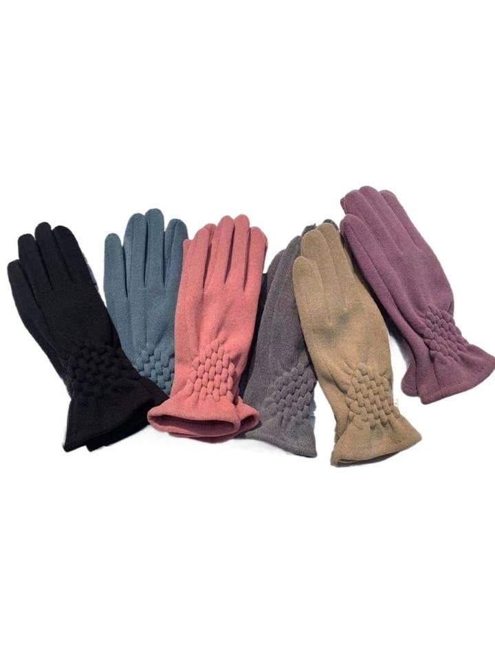 Gloving - Solid-Color Women's Warm Gloves for wholesale by Funkyrel® Atzbranding Limited