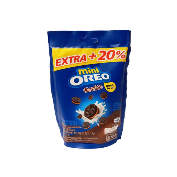 utoppa GmbH - Wholesale Cookie - Oreo Mini Oreo Chocolate Bites To Go 73g