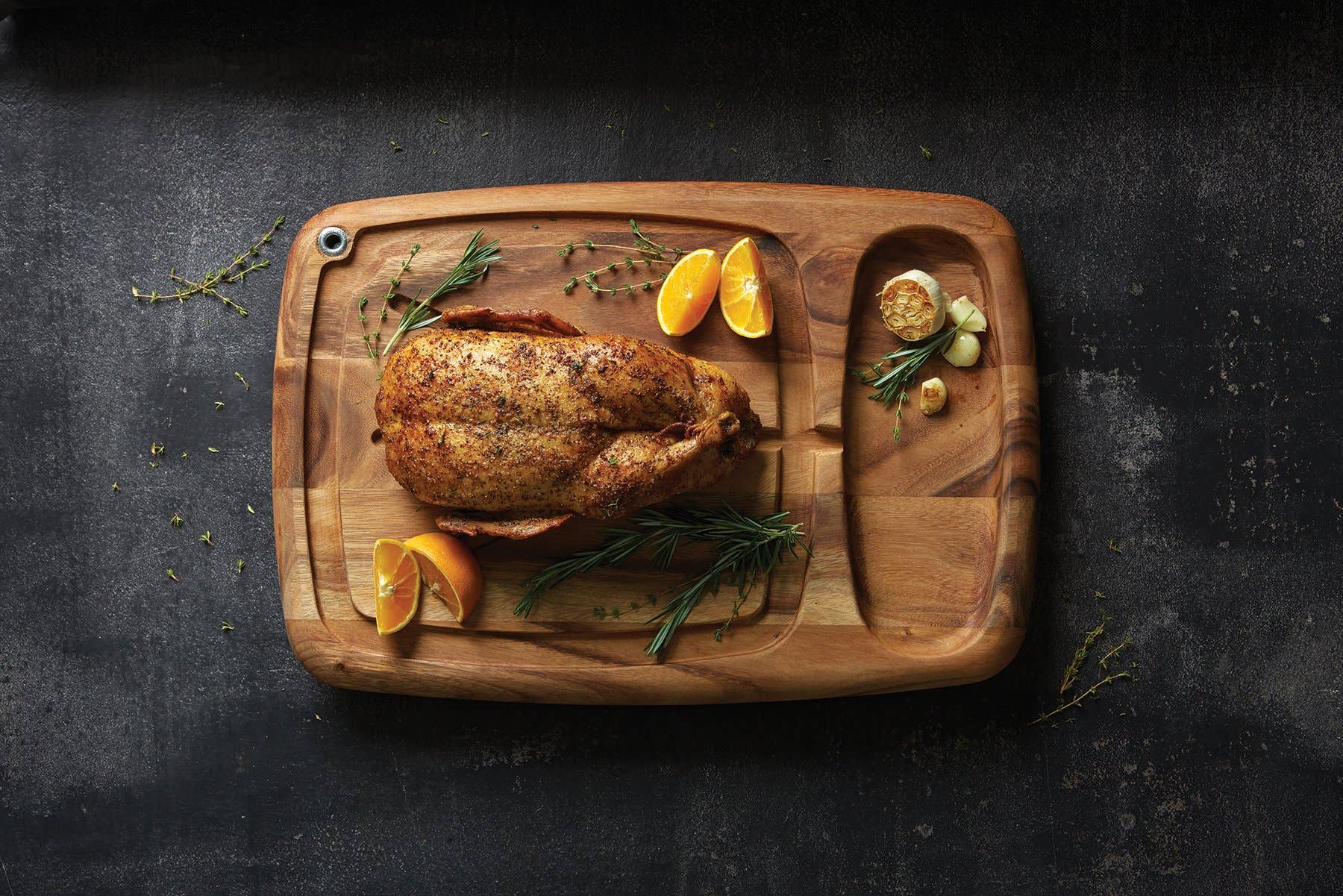 Fox Run Brands - Wholesale Cutting Board - Ironwood Kansas City Carving Board, Acacia, 22" x 15"1