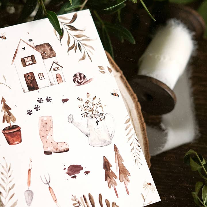 FuchsMaedchen - Wholesale Everyday Greeting Card - Greeting Cards Garden Delight2