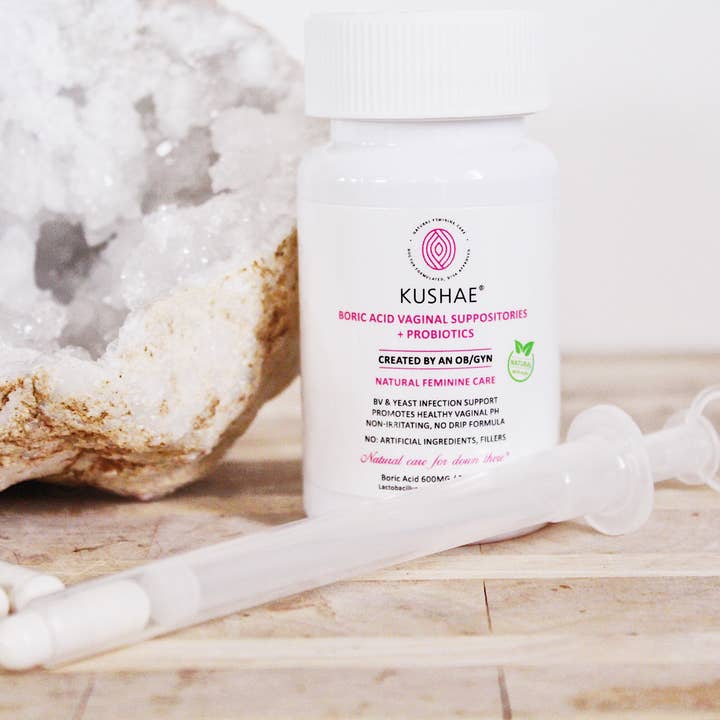 Kushae - Wholesale Oral Supplement/Vitamin - Boric Acid Vaginal Suppositories + Probiotics & Aloe4