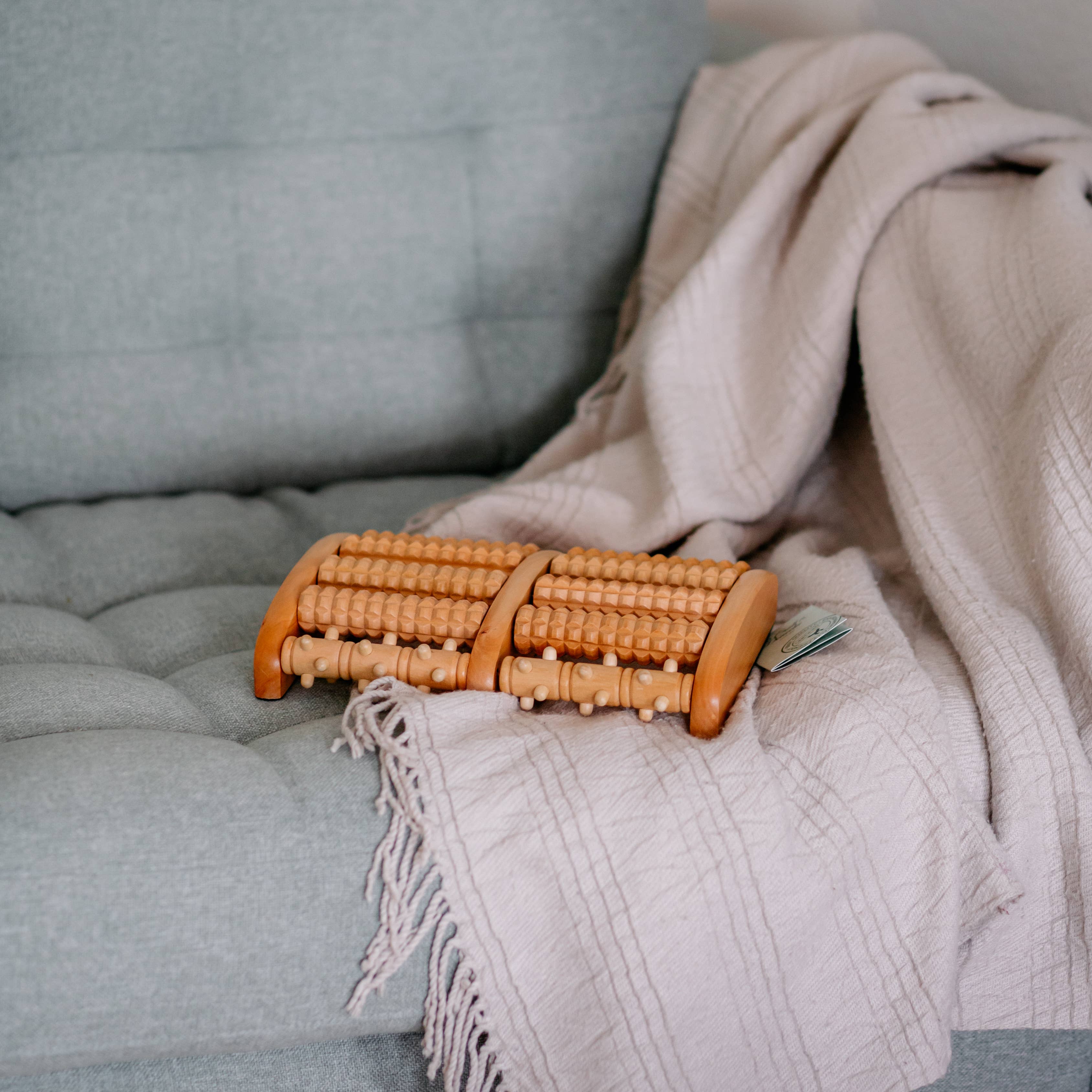 Croll & Denecke - Wholesale Body Massager - Foot massage from natural lotus wood, gift spa Christmas3