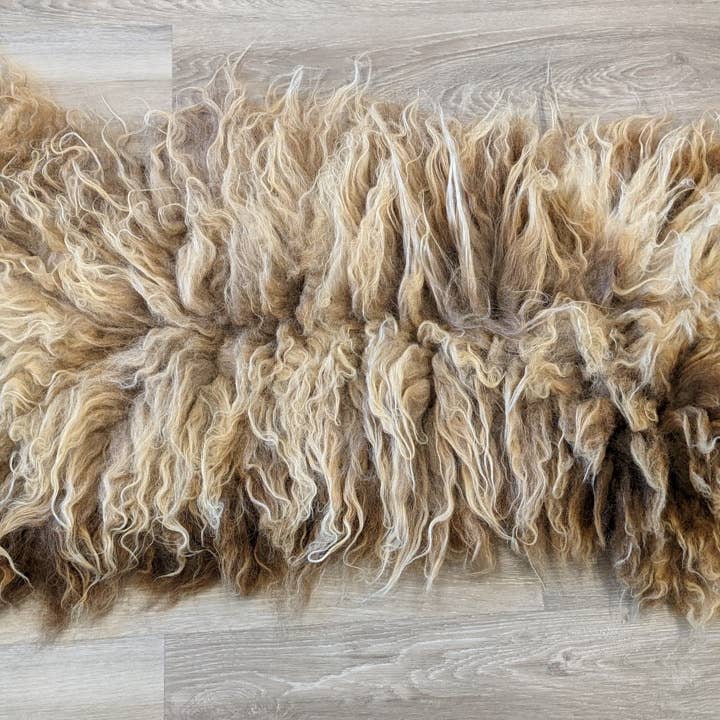 Sheep Unique - Wholesale Area Rug - Brown Felted Rug - Vegetarian Sheepskin - 100% Sheep Wool