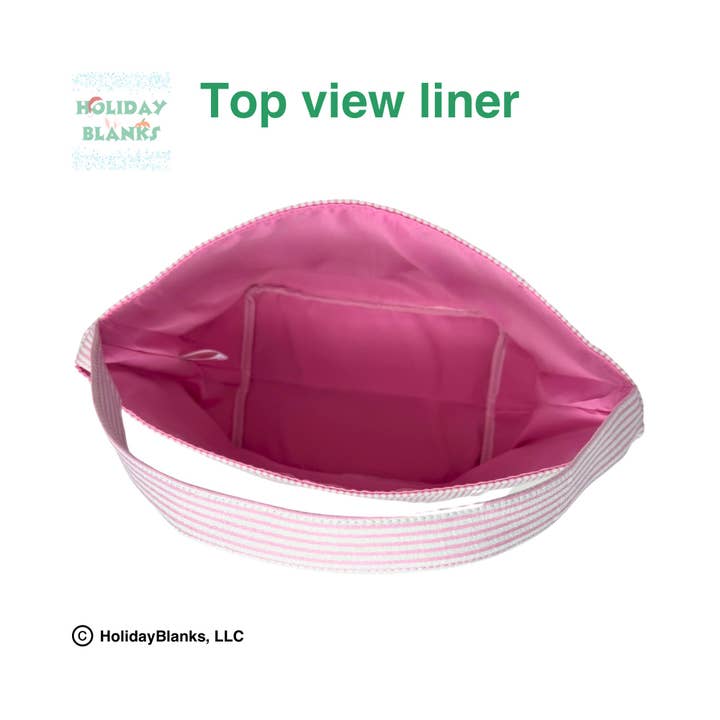 Holiday Blanks - Wholesale Basket - Easter or Halloween Seersucker basket embroidery blanks7