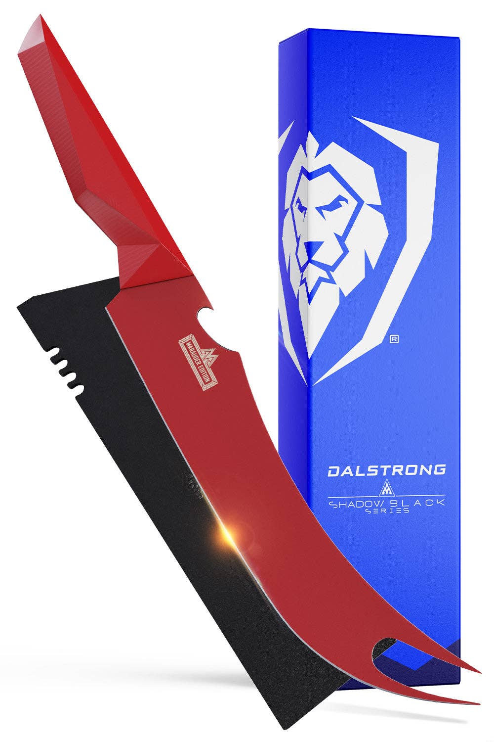 Dalstrong - Wholesale Kitchen/Utility Knife - BBQ Pitmaster & Meat Knife 9" | Shadow Black Series | RED Edition | Dalstrong ©0