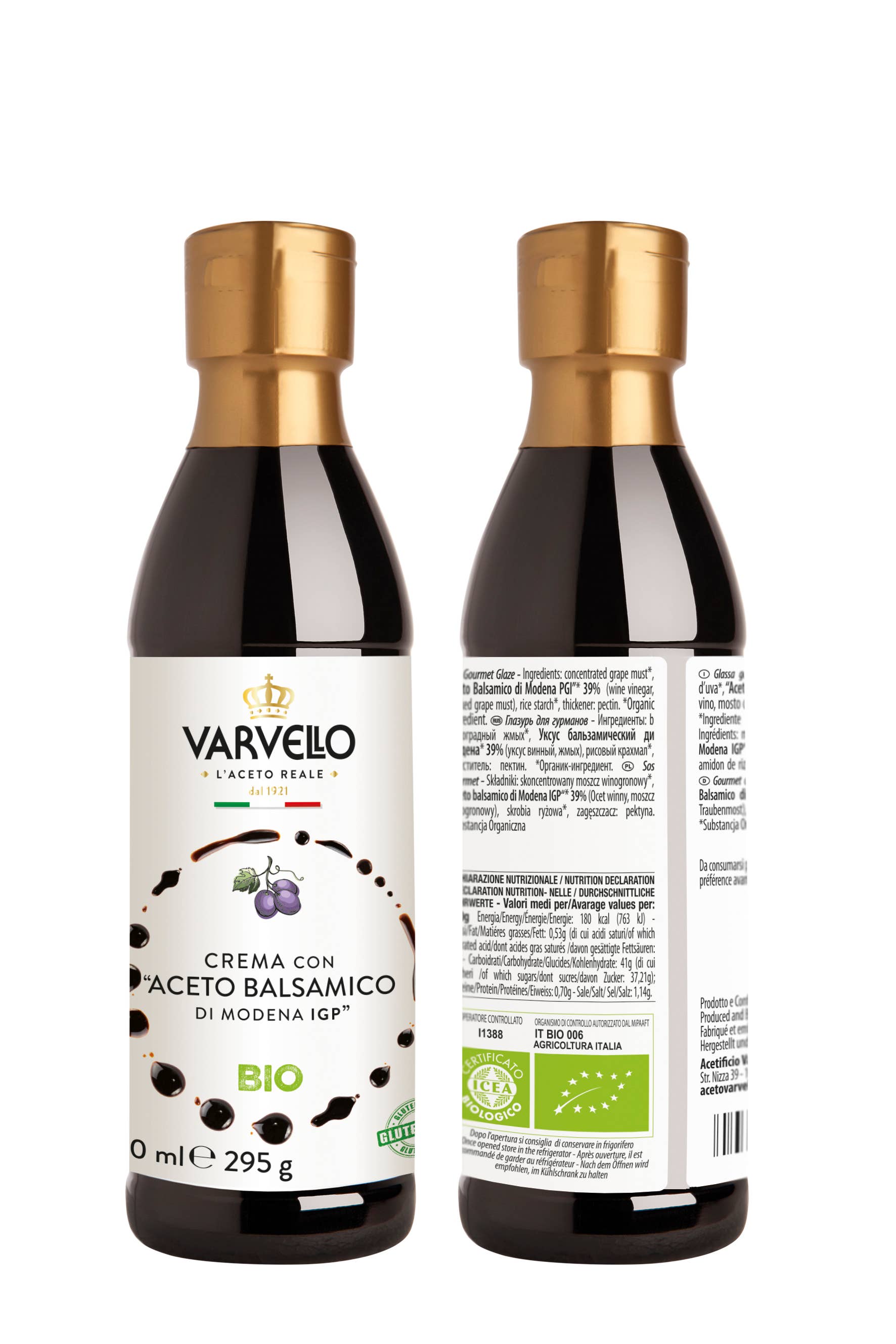 Varvello "the Royal Vinegar" since 1921 - Wholesale Vinegar - Balsamic Vinegar of Modena (PGI) # 70