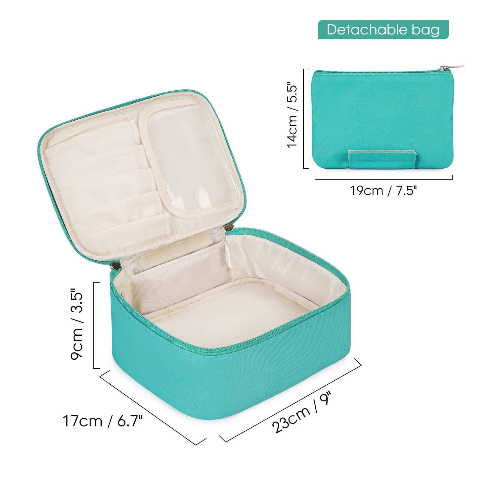 wandf - Vente Trousses de maquillage/cosmétique - Trousse à cosmétiques Narwey NW5122, trousse de maquillage de voyage47