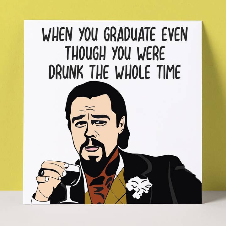 LEO MEME - TARJETA DE GRADUACIÓN para venta al por mayor de Pack a Punch Designs