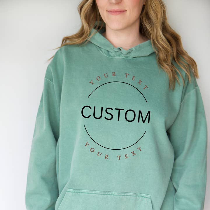 Op maat geverfde hoodie met capuchon voor wholesale door One Nine