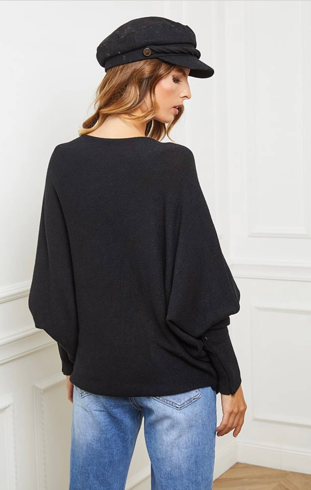 LÉA & LUC - Wholesale Knit Sweater - Women's - Star sweater REF. 009828