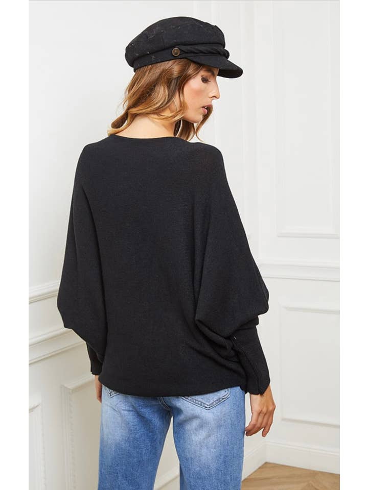 LÉA & LUC - Wholesale Knit Sweater - Women's - Star sweater REF. 009828